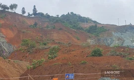 Khẩn trương khắc phục sạt lở khu vực hố móng nhà máy thủy điện Hòa Bình mở rộng