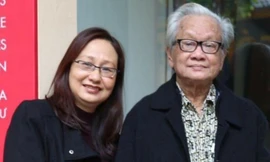 Vợ chồng nhạc sỹ Hồng Đăng