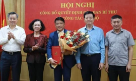 Ban Bí thư Trung ương Đảng bổ nhiệm, chỉ định, chuẩn y nhân sự mới
