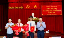 Công bố quyết định của Ban Bí thư Trung ương Đảng về công tác cán bộ