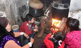 Đầm ấm Tết quê