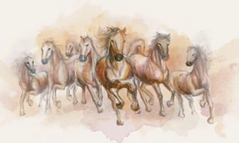 Chúc đoàn kết như đàn ngựa trên thảo nguyên 