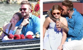 Dẫn Harper Seven đi chơi thuyền, David Beckham cho thấy là ông bố ‘cuồng’ con gái