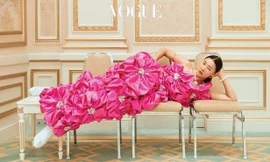 Bộ ảnh thời trang chụp trong Nhà Xanh gây tranh cãi