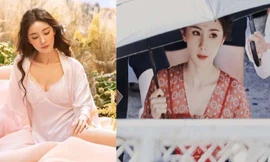Dương Mịch khoe thềm ngực gợi cảm với nội y, tạo hình cổ trang gây thương nhớ