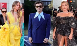 Vợ cũ Hoàng tử Ý sexy khó cưỡng với mốt ‘không nội y’, dự thảm đỏ với tình trẻ 