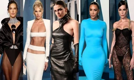 Choáng ngợp màn khoe sắc tại tiệc hậu Oscar, dàn mỹ nhân hở bạo hơn sự kiện chính