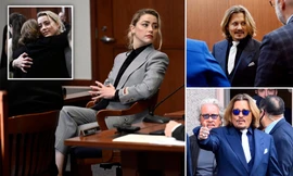 Amber Heard tố chồng cũ bạo lực tình dục, Johnny Depp xúc động khi chị gái ra làm chứng