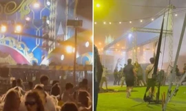 Sập sân khấu lễ hội âm nhạc, 18 người thương vong