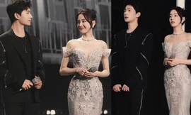 Địch Lệ Nhiệt Ba tái hợp 'tình tin đồn' ngày cuối năm, thân hình ‘đồng hồ cát’ mê đắm