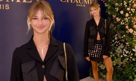 Bạn gái của con thứ 2 nhà Beckham lộ diện giữa ồn ào mâu thuẫn với dâu trưởng 