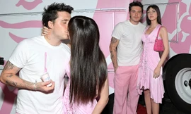 Cậu cả nhà Beckham ‘khóa môi’ bà xã ngọt ngào giữa tranh cãi về kỹ năng đầu bếp