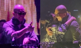 DJ Koo lần đầu lộ diện sau khi kết hôn với Từ Hy Viên, ôm em vợ trong hộp đêm