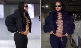 Nữ ca sĩ giàu nhất thế giới bị 'ném đá' vì mặc áo hở bạo dù đang mang bầu