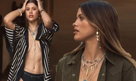 Sofia Richie chụp ảnh ngực trần táo bạo 