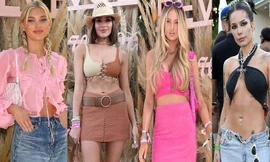 Dàn thiên thần nội y đi hội: Romee Strijd hóa búp bê Barbie, Elsa Hosk 'thả rông' táo bạo