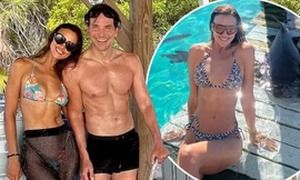 Irina Shayk diện bikini sexy, tựa vai tình cũ Bradley Cooper thân mật