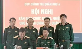 Bản tin 8H: Bàn giao chức vụ Chủ nhiệm Chính trị Quân khu 4