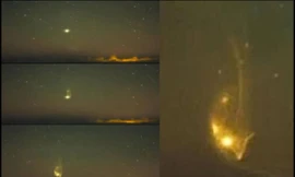 Ánh sáng lạ xuất hiện trong vùng cấm bay của Hải quân Mỹ