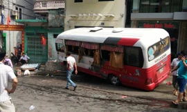 Xe khách mất phanh điên cuồng lao dốc, gây tai nạn liên hoàn ở Cát Bà