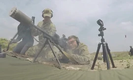 Nòng giảm thanh súng máy Nga nóng chảy sau 200 phát đạn