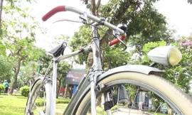Xe đạp cổ giá 130 triệu đồng ở Hà Nội