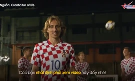 Trải nghiệm 'viên ngọc bích' châu Âu cùng đội tuyển bóng đá Croatia