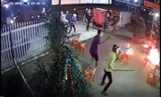 Chủ quán ném bom xăng chống trả 30 thanh niên đuổi chém