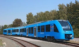 Tàu hỏa chạy bằng khí hydro, thải hơi nước đầu tiên trên thế giới