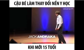 Cậu bé làm thay đổi nền y học thế giới khi mới 15 tuổi