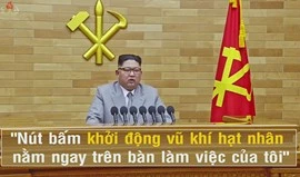 Vừa bước sang năm mới, ông Kim Jong Un đã 'đe dọa' TT Trump