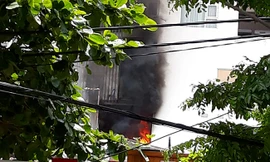 Cháy ở chung cư cao cấp Fhome Đà Nẵng, xe cứu hỏa không tiếp cận được