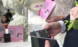 Đám cưới quẹt thẻ thay phong bì lần đầu tiên xuất hiện tại Việt Nam