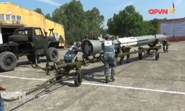 Sư đoàn Phòng không 375 huấn luyện bảo đảm đạn tên lửa