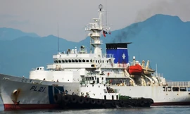 Tàu huấn luyện Kojima của Nhật Bản cập cảng Tiên Sa