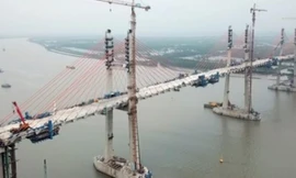 Toàn cảnh cây cầu 7.300 tỷ giúp Hà Nội đi Hạ Long còn 90 phút