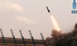 Sức hủy diệt đáng nể của rocket tự chế Elephant của Quân đội Syria