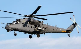 Uy lực máy bay trực thăng tấn công Mi-35M đáng sợ do Nga sản xuất