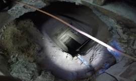 Đường hầm vận chuyển ma túy xuyên quốc gia bên dưới nhà hàng KFC