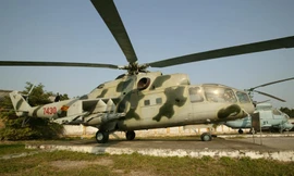 Trực thăng Mi-24 Hind biểu diễn sức mạnh