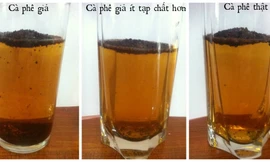 Cách phân biệt cà phê thật - giả