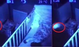 Camera phòng ngủ của con gái ghi lại cảnh sởn gai ốc