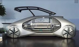 Mẫu xe điện tự hành có thể chở 6 hành khách