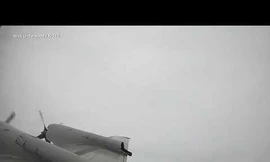 Cảnh tượng hiếm gặp: Máy bay đi thẳng vào vùng mắt bão Florence