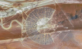 Ngỡ ngàng những bức ảnh vệ tinh cực kỳ ấn tượng