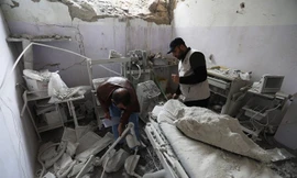 Cận cảnh 'bãi chiến trường' Idlib sau giao tranh dữ dội