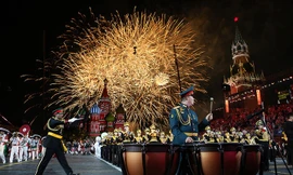 Hoành tráng Festival quân nhạc quốc tế tại Quảng trưởng Đỏ của Nga