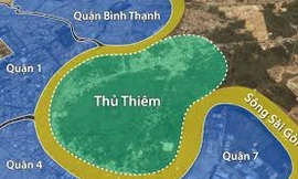 Bán đảo Thủ Thiêm qua 22 năm