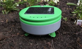 Robot diệt cỏ tự động chạy bằng năng lượng Mặt Trời