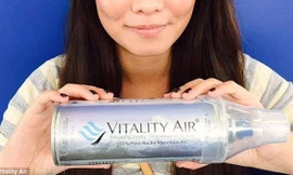 Canada bán không khí sạch đóng chai sang Trung Quốc